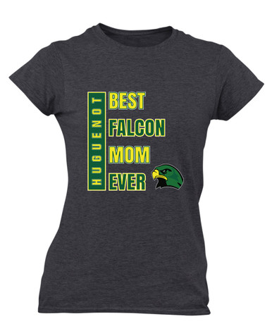 Huguenot Falcons Best Falcon Mom Women's SS T-Shirt