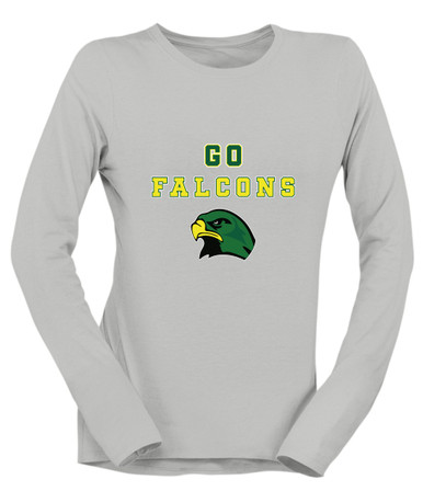 Huguenot Falcons Go Team Women's Premium LS T-Shirt
