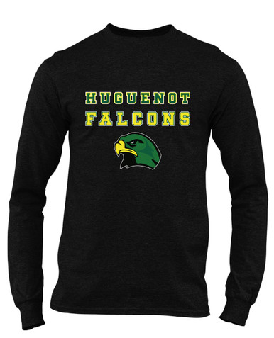 Huguenot Falcons Spirit Men's Premium LS T-Shirt