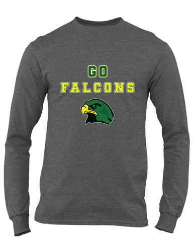 Huguenot Falcons Go Team Men's Premium LS T-Shirt