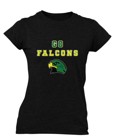 Huguenot Falcons Go Team Women's SS T-Shirt