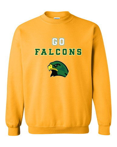 Huguenot Falcons Go Team Men's Sweatshirt