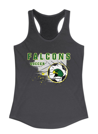 Huguenot Falcons Soccer #2 Women's Tank Top