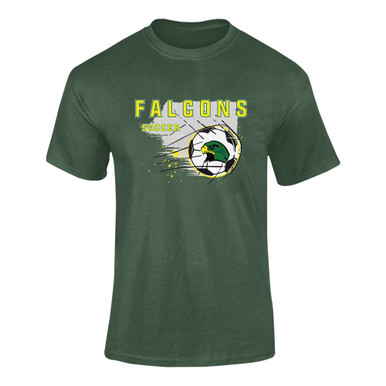 Huguenot Falcons Soccer #2 Men's SS T-Shirt