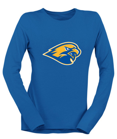 Channelview Falcons Mascot #1 Women's Premium LS T-Shirt