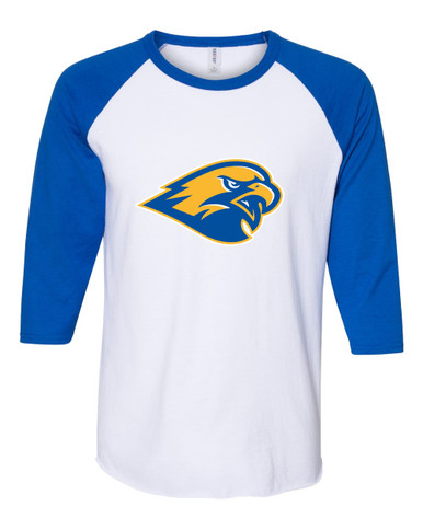 Channelview Falcons Mascot #1 Women's Baseball T-Shirt