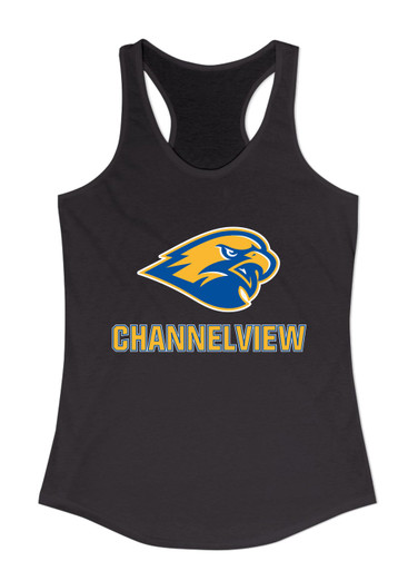 Channelview Falcons Mascot #2 Women's Tank Top