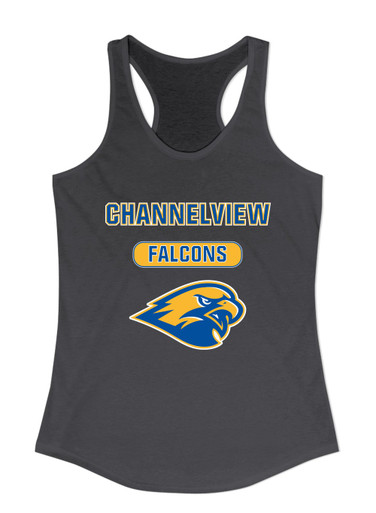 Channelview Falcons Mascot #3 Women's Tank Top