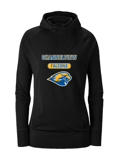 Channelview Falcons Mascot #3 Women's Hoodie