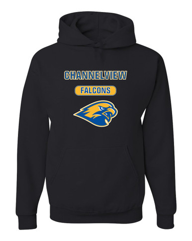 Channelview Falcons Mascot #3 Men's Premium Hoodie