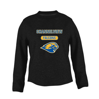 Channelview Falcons Mascot #3 Women's Sweatshirt