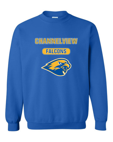 Channelview Falcons Mascot #3 Men's Sweatshirt