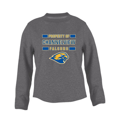 Channelview Falcons Property Of Women's Sweatshirt