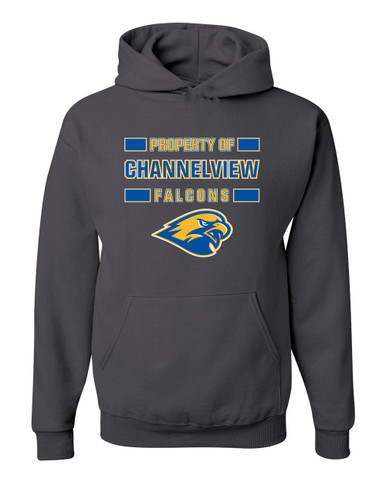Channelview Falcons Property Of Men's Premium Hoodie