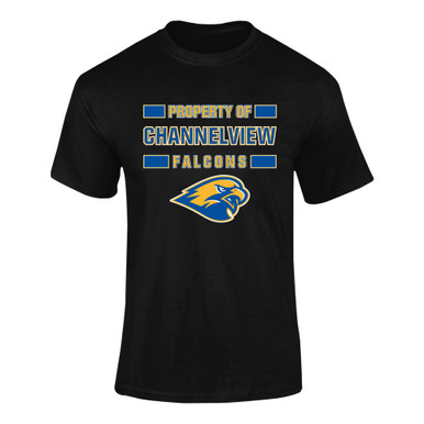 Channelview Falcons Property Of Men's SS T-Shirt