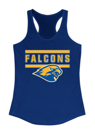 Channelview Falcons Mascot #5 Women's Tank Top