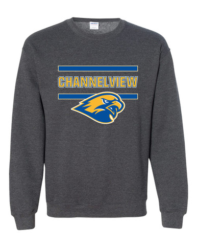 Channelview Falcons Mascot #4 Men's Sweatshirt