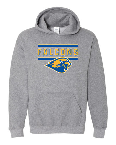 Channelview Falcons Mascot #5 Men's Hoodie
