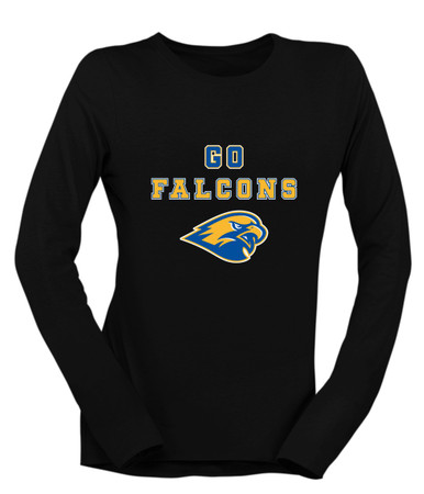 Channelview Falcons Go Team Women's LS T-Shirt