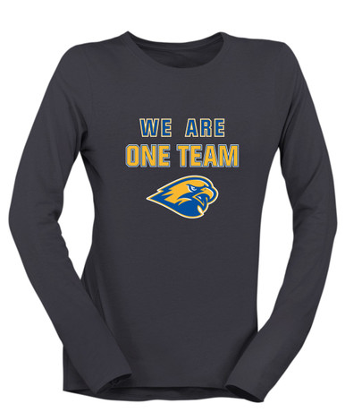 Channelview Falcons We Are One Team Women's LS T-Shirt