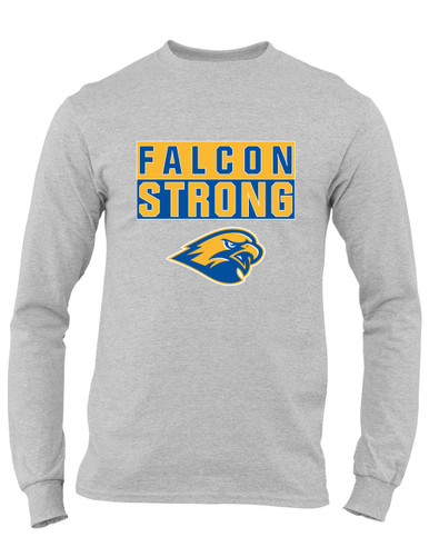 Channelview Falcons Strong #1 Men's LS T-Shirt