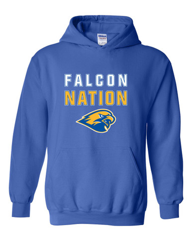 Channelview Falcons Nation #2 Men's Hoodie