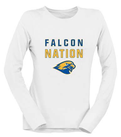 Channelview Falcons Nation #2 Women's Premium LS T-Shirt