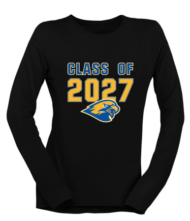 Channelview Falcons Class of 2027 Women's Premium LS T-Shirt
