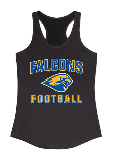 Channelview Falcons Football #1 Women's Tank Top