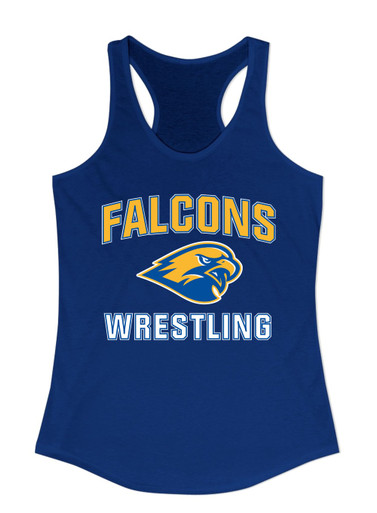 Channelview Falcons Wrestling Women's Tank Top