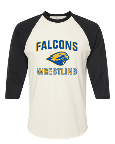 Channelview Falcons Wrestling Men's Baseball T-Shirt