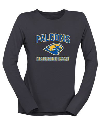 Channelview Falcons Marching Band Women's LS T-Shirt