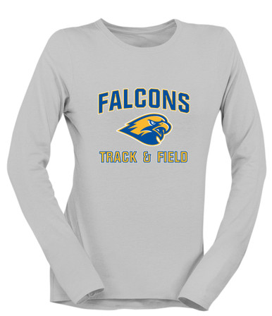 Channelview Falcons Track & Field Women's LS T-Shirt