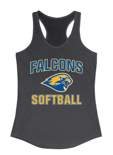 Channelview Falcons Softball #1 Women's Tank Top