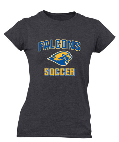 Channelview Falcons Soccer #1 Women's SS T-Shirt