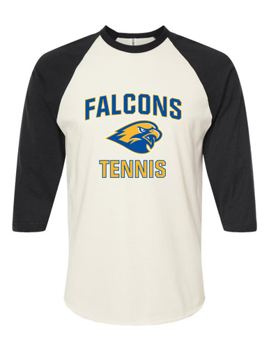 Channelview Falcons Tennis Women's Baseball T-Shirt