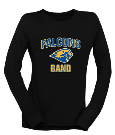 Channelview Falcons Band # 1 Women's Premium LS T-Shirt
