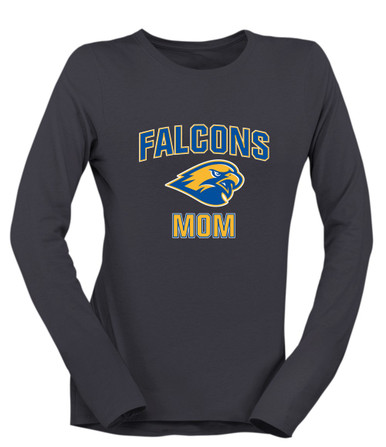 Channelview Falcons Mom Women's Premium LS T-Shirt
