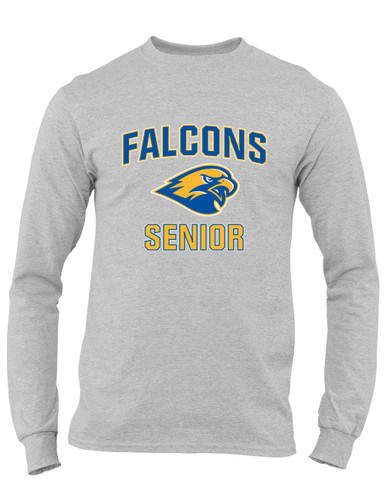 Channelview Falcons Senior #1 Men's LS T-Shirt