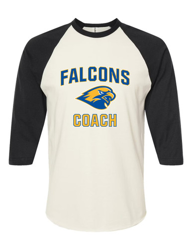 Channelview Falcons Coach Women's Baseball T-Shirt