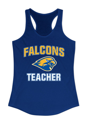 Channelview Falcons Teacher Women's Tank Top