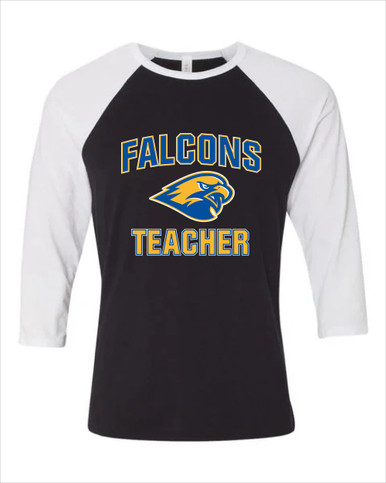 Channelview Falcons Teacher Men's Baseball T-Shirt