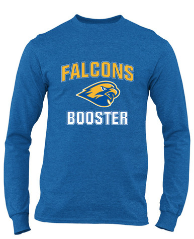 Channelview Falcons Booster Men's LS T-Shirt