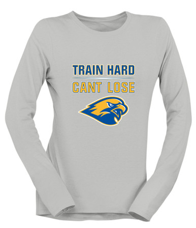 Channelview Falcons Train Hard, Can't Lose Women's Premium LS T-Shirt