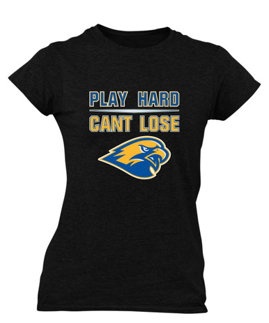 Channelview Falcons Play Hard, Can't Lose Women's SS T-Shirt