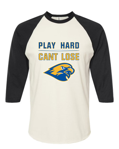 Channelview Falcons Play Hard, Can't Lose Women's Baseball T-Shirt
