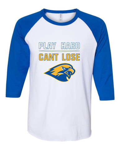 Channelview Falcons Play Hard, Can't Lose Men's Baseball T-Shirt