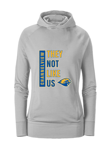 Channelview Falcons They Not Like Us #1 Women's Hoodie
