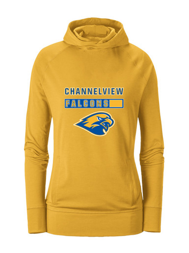 Channelview Falcons Mascot #7 Women's Hoodie