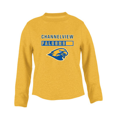 Channelview Falcons Mascot #7 Women's Sweatshirt
